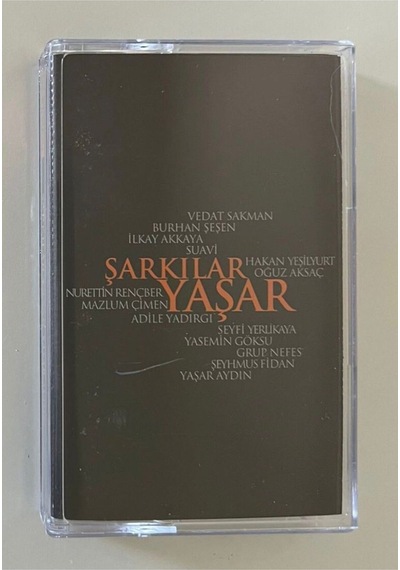 Yaşar Aydın Şarkılar Yaşar Kaset Orjnal Dönem Baskı Kaset
