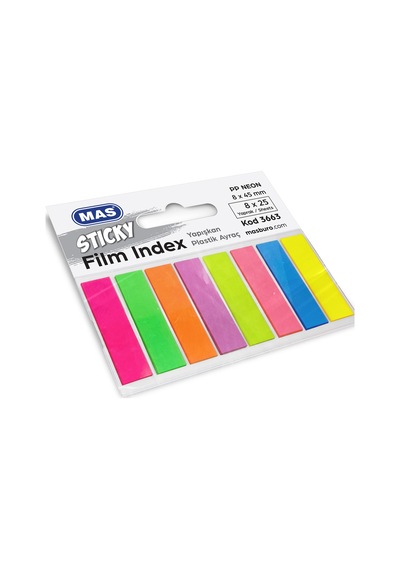 Mas Film Indeks 8x45 Pp Dörtgen 25 S-8 Renk 3663