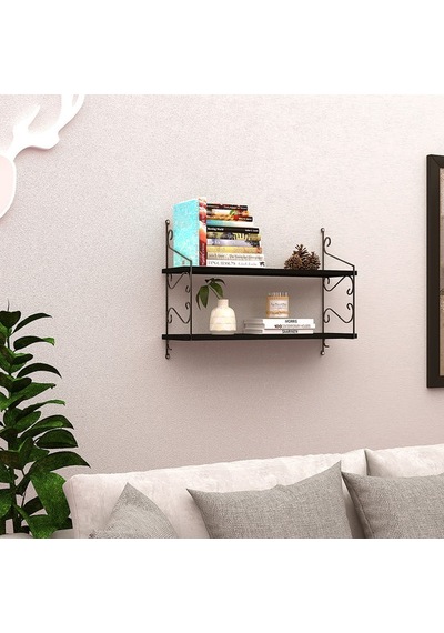 Endpa Seramoni 2 Raflı Set 20x72 Cm Siyah