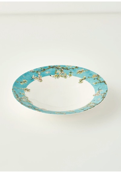 Bella Maison Van Gogh Almond Blossom Porselen Salata Kasesi Turkuaz 29 Cm Turkuaz