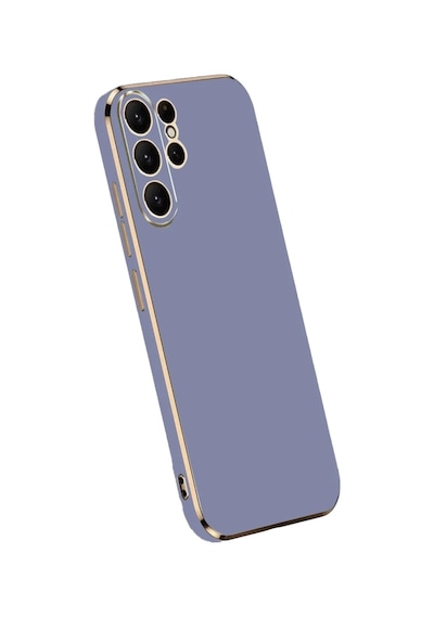 Durukar Samsung Galaxy Uyumlu - S24 Ultra Kılıf Volet Silikon - Mavi