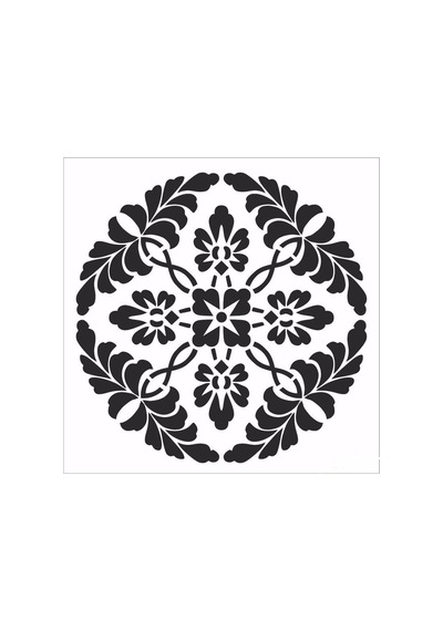 Hd113 Home Dekor Stencil 45X45