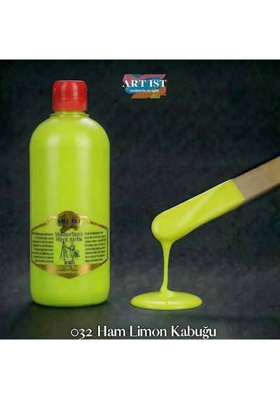 Multisurfaces Hibrit Akrilik Boyalar - 032 Ham Limon Kabuğu Ahşap, Taş Tozu, Hobi, Dıy