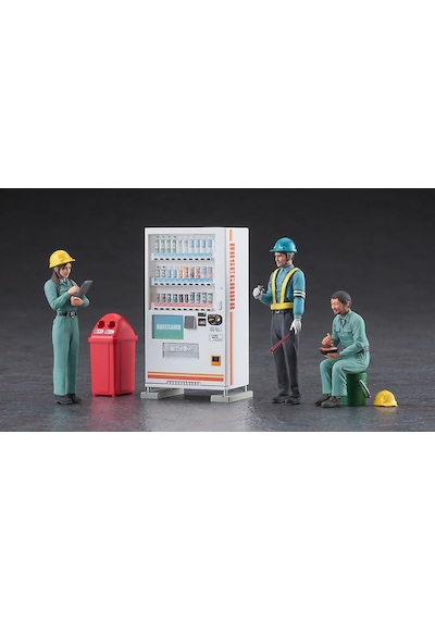 Hasegawa Wm06 66006 1/35 Ölçek, İnşaat İşçileri Set B, Plastik Model Kiti-51510
