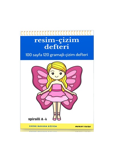 Adım Adım Resim Çizmeyi Öğreten Kılavuz Kitap +Defter