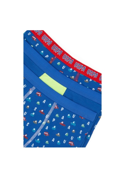 U.S. Polo Assn. Erkek Çocuk 3'lü Boxer Takım 50319394-VR028