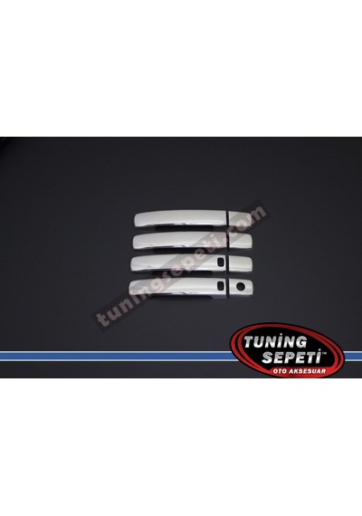 Nissan Qashqai 2006 - 2013 Kapı Kolu Sensörlü Paslanmaz Çelik N11.1016