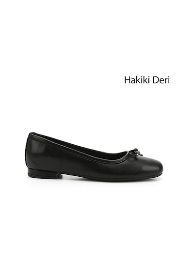 Gönderi(R) Gönderi R Siyah Fiyonklu Hakiki Deri Babet Siyah