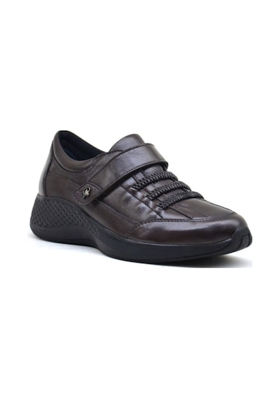 King Paolo U6592 Shoeflex Komfort - Kahverengi - Bayan Ayakkabı,D