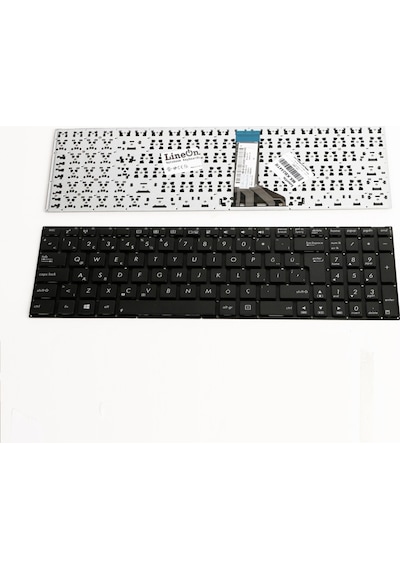 Laptopshop Asus Uyumlu X555L Klavye Tuş Takımı Siyah Türkçe 222741289