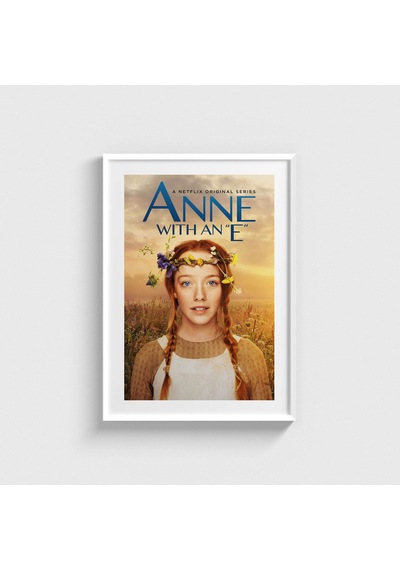 Anne With An E Dizi Posteri Tablo Çerçeveli Poster Duvar Dekorasyonu Beyaz Çerçeveli Tablo Beyaz Çerçeveli Tablo Dn11d544beyaz