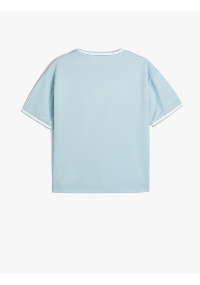 Koton Oversize Tişört Argentina Baskılı Kısa Kollu Bisiklet Yaka Mavi 4skb10577tk Mavi Koton Oversize Tişört Argentina Baskılı Kısa Kollu Bisiklet Yaka Mavi 4skb10577tk Mavi