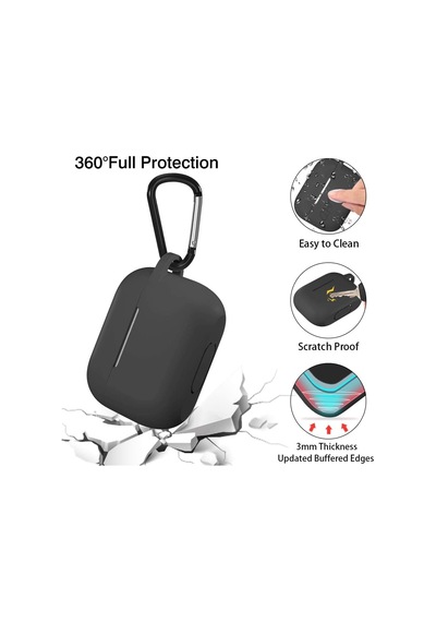 Lexroo Airpods Pro 1.nesil İle Uyumlu Kılıf, Tam Koruyuculu Yumuşak Silikon Kılıf Çok Renkli