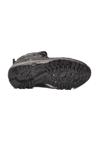 Füme İçi Kürklü Soğuğa Dirençli Kaymaz Taban Unisex Outdoor Bot 980 G Füme