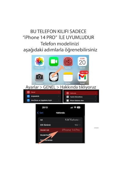 İphone 14 Pro Uyumlu Bebek Kız Jean Kot Baskılı Silikon Kılıf