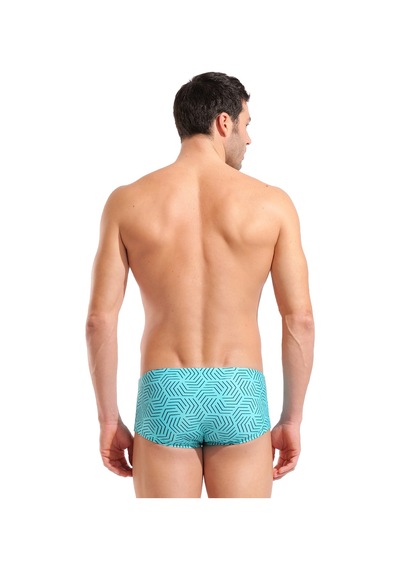Arena Allover Swim Low Waist Short Erkek Mavi Yüzücü Düşük Bel Mayo 011888580