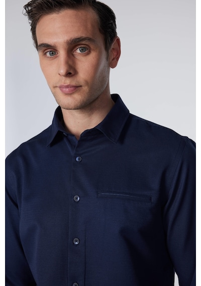 Tudors Slim Fit Uzun Kollu Dar Kesim Fleto Tek Cep Armürlü Pamuklu Lacivert Erkek Gömlek-30963-lacivert Lacivert Tudors Slim Fit Uzun Kollu Dar Kesim Fleto Tek Cep Armürlü Pamuklu Lacivert Erkek Gömlek-30963-lacivert Lacivert