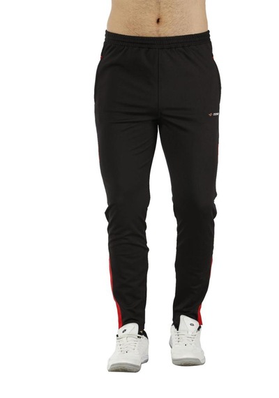 Crozwise 2245-10 Erkek Scuba Dalgıç Training Spor Pantolon Siyah Kırmızı Siyah - Kırmızı