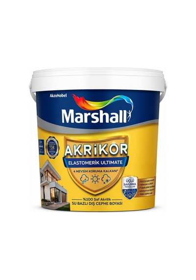 Marshall Akr. Elastomerık Ultımate Beyaz 2.5 Lt 2,5 L