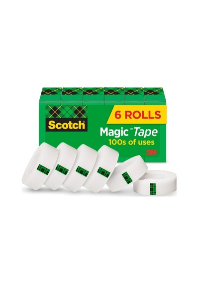 Scotch Sihirli Bant, 7,5 X 2,5 Cm, 6'li Paket 810k6 Diğer