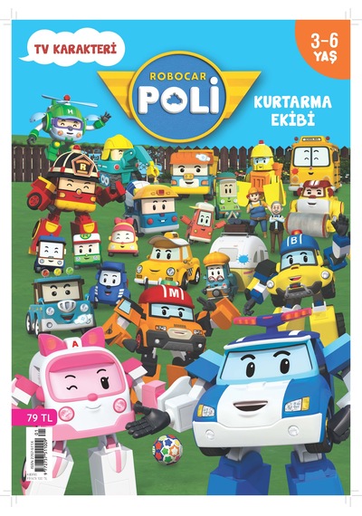 ROBOCAR POLİ SAYI 1 - ÜRÜNÜN 1.SAYISIDIR