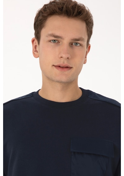 U.s. Polo Assn. Erkek Lacivert Sweatshirt 50316401-vr033 Lacıvert