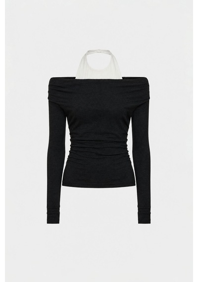 Suud Collection Füme Emy İkili Bluz