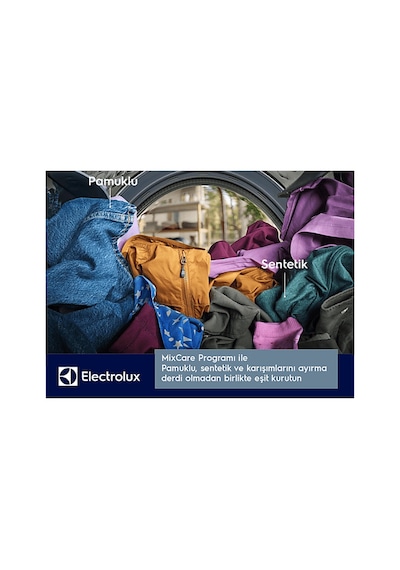 Electrolux EW9D797SCT 900 Serisi 9 KG AAA Enerji Sınıfı Inverter Kurutma Makinesi Beyaz
