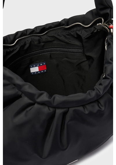 Tommy Jeans Charmlı Omuz Askılı Çanta Kadın Çanta Aw0aw18783 Bds Siyah