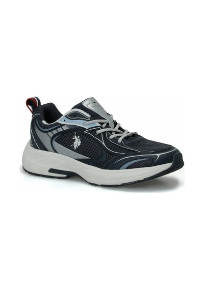 U.s. Polo Assn. Chase Fileli Comfort Erkek Günlük Sneaker Spor Ayakkabı Lacivert