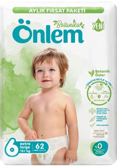 Önlem Botanika 6 Extra Large 15+ Kg 62 Adet