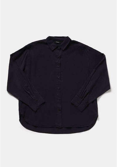 Colin's Colins Boyfriend Fit Shirt Neck Düz Kadın Lacivert Uzun Kol Gömlek Cl1082412 Q1.v2 Nav Colin's Colins Boyfriend Fit Shirt Neck Düz Kadın Lacivert Uzun Kol Gömlek Cl1082412 Q1.v2 Nav