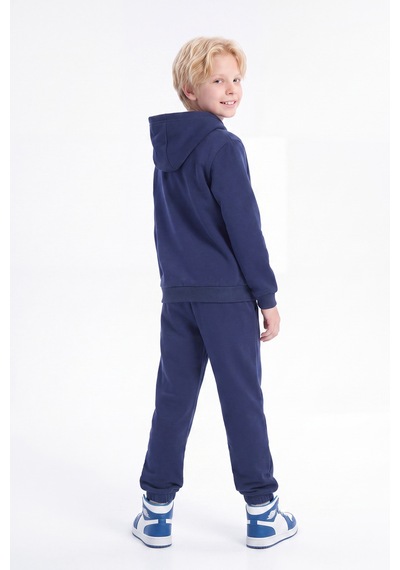 Fyk Kids 3 İplik Baskılı Kışlık Kanguru Cepli Kapüşonlu Erkek Çocuk Eşofman Takımı Lacivert Fyk Kids 3 İplik Baskılı Kışlık Kanguru Cepli Kapüşonlu Erkek Çocuk Eşofman Takımı Lacivert