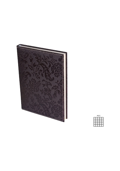 17X24 Kareli Defter Paris Kahve