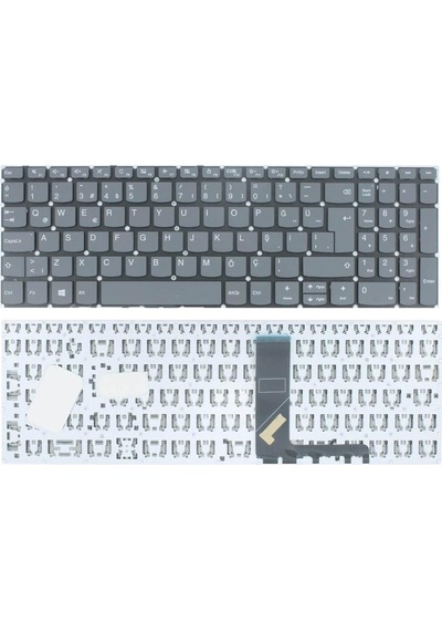 Lenovo İdeapad V330-15ısk Notebook Uyumlu Klavye, Tuş Takımı Siyah, Füme Tr / Kl0224