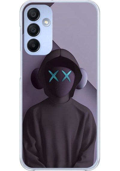 Samsung Galaxy A15 Uyumlu Şeffaf Kılıf No Face 2 Tasarımlı