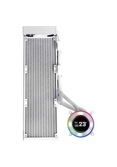 Hydro-shift Iı Lcd-c 360 Beyaz Fansız İşlemcı Sıvı Soğutucu G89.ghs2lcd36w.00
