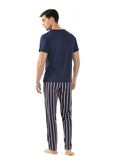 Yeni İnci 3'lü Yarım Kol Erkek Pijama Takım Epj801 001