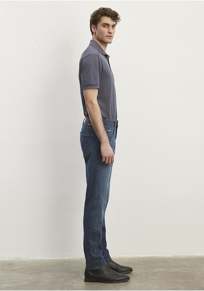 Mavi - Jake Lux Black Vintage Indıgo Mavi Jean Pantolon 0042286546 Koyu Mavi Mavi - Jake Lux Black Vintage Indıgo Mavi Jean Pantolon 0042286546 Koyu Mavi