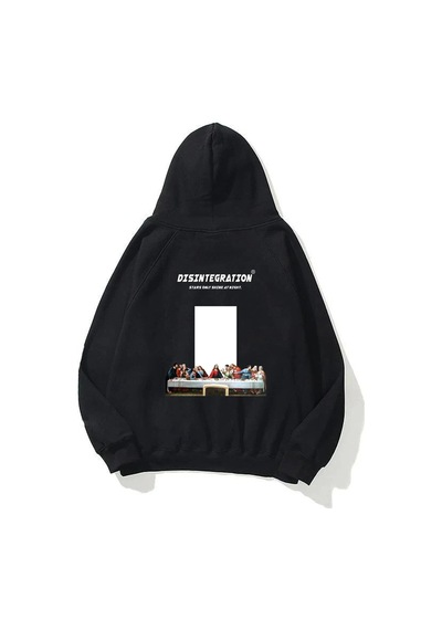 Startmore Disintegration Unisex Siyah Sweatshirt Siyah