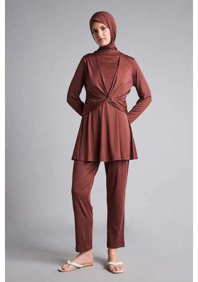 Defacto Regular Fıt 5li Kahverengi Burkini Mayo G7445ax26hsbn329 Kahve-bn329 Defacto Regular Fıt 5li Kahverengi Burkini Mayo G7445ax26hsbn329 Kahve-bn329