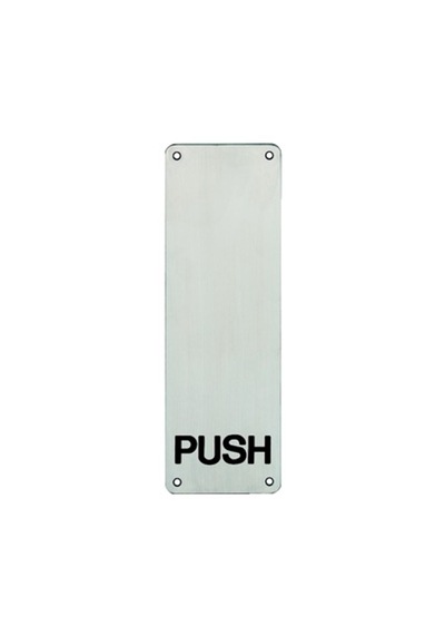 Hafele İtme plakası p.çelik mat 100x300mm 987.11.340