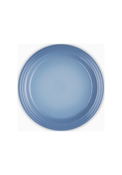 Le Creuset Klasik Dayanıklı Tasarım Seramik Yemek Tabağı 27 Cm Açık Mavi