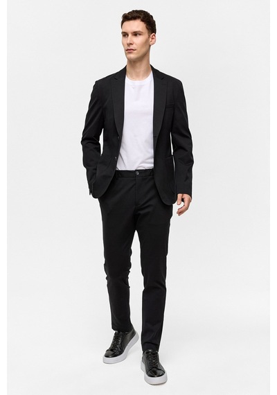 Back And Bond Siyah Slim Fit Mono Yaka Ceket Çok Renkli