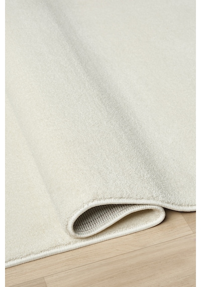 Mariesse Home Puffy Düz Renk Peluş Kalın Dokuma Kesme Yolluk Makina Dokuma Halısı 4500-krem