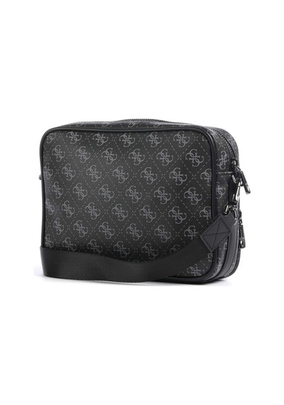 Guess Hmmılop5422 Milano Crossbody Dou Erkek Çapraz Çanta Siyah