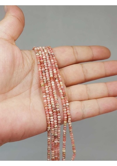 Rodokrozit Taşı Dizi 2 2.5mm 51196 Çok REnkli