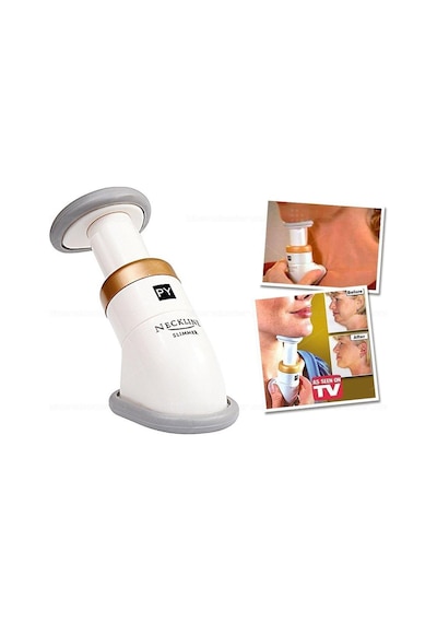 Neckline Slimmer Gıdık Gıdı Eritme Çene Altı Masaj Aleti Beyaz