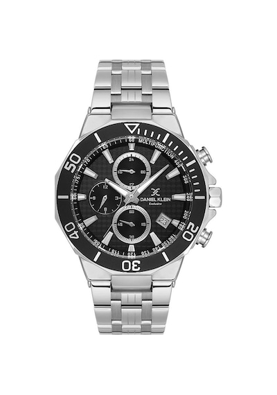 Daniel Klein Dk.1.13840-1 Exclusive Fonksiyonlar Aktif Tachymeter Çelik Kaplama Metalik Renk Erkek Kol Saati