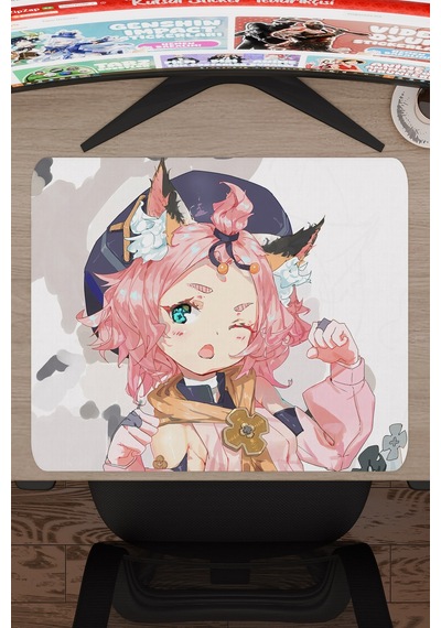 Diona Genshin Impact Anime Gacha V5 - 48x40 Xl Gaming Mouse Pad Fare Altlığı